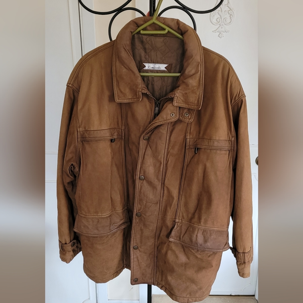 Vintage Campanile Leather Jacket